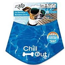 ALL FOR PAWS Chill Out Dog Cooling Bandana Summer Neck Wrap